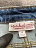 Isabel Solid Blue Jeans Size L - photo 6