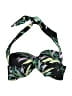 Unbranded Tropical Green Swimsuit Top Size 12 - photo 1