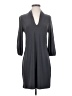 Komarov Solid Gray Casual Dress Size Sm (1) - photo 1