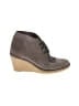 J.Crew 100% Leather Gray Wedges Size 9 - photo 1