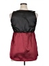 Kiyonna Burgundy Sleeveless Blouse Size 0 Plus - photo 2