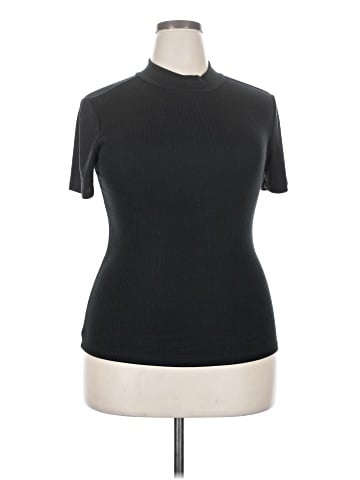 Unbranded Short Sleeve Turtleneck (view 1)