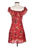 Zara Floral Red Casual Dress Size S - photo 2