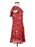 Zara Floral Red Casual Dress Size S - photo 4