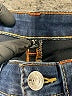 Tracy Reese Hearts Blue Jeans Size 25 waist - photo 4