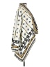 Freeway 100% Acrylic Ivory Cardigan Size S - photo 4