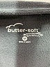 Butter-Soft 100% Polyester Gray Track Jacket Size M - photo 6