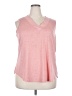 Unbranded Pink Sleeveless T-Shirt Size 2X - photo 1