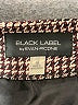 Black Label by Evan Picone 100% Polyester Houndstooth Brown Formal Skirt Size 16 - photo 4