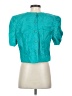 Jessica Howard Teal Short Sleeve Blouse Size S (estimated) - photo 2