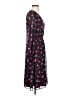 Express 100% Polyester Floral Burgundy Cocktail Dress Size S - photo 4