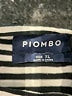 Piombo Stripes Black Short Sleeve Top Size XL - photo 7