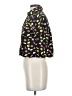 Love Notes 100% Rayon Print Black Short Sleeve Blouse Size XS (estimated) - photo 5