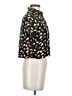 Love Notes 100% Rayon Print Black Short Sleeve Blouse Size XS (estimated) - photo 4