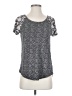 Lucky Brand Gray Short Sleeve Top Size S - photo 1