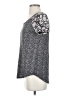 Lucky Brand Gray Short Sleeve Top Size S - photo 5