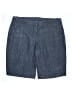J.Crew Solid Blue Denim Shorts Size 6 - photo 1