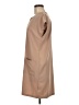 Bobeau Solid Tan Casual Dress Size M - photo 5