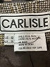Carlisle 100% Acetate Plaid Brown Dress Pants Size 12 - photo 7