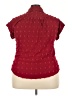 Assorted Brands 100% Polyester Red Short Sleeve Blouse Size XXL - photo 2