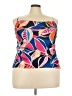 Nine Britton 100% Polyester Blue Sleeveless Blouse Size XXL - photo 1