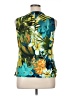 DressBarn Tropical Green Sleeveless Top Size XL (petite) - photo 2