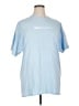 Assorted Brands Solid Blue Short Sleeve T-Shirt Size XL - photo 1