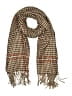 Fantasia Accessories Houndstooth Brown Tan Scarf One size - photo 1