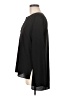 BCBGeneration Solid Black Long Sleeve Top Size M - photo 5