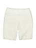 IBKUL Solid Ivory Athletic Shorts Size 2 - photo 1