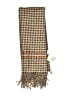 Fantasia Accessories Houndstooth Brown Tan Scarf One size - photo 2