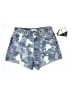 RE/DONE 100% Cotton Stars Blue Denim Shorts Size 26 waist - photo 1