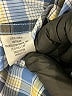 Janie and Jack 100% Cotton Checkered-gingham Blue Long Sleeve Button-Down Shirt Size 6 - photo 6