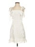 Storia 100% Polyester White Cocktail Dress Size S - photo 1