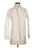 Endless Rose Ivory Long Sleeve Button-Down Shirt Size S - photo 1