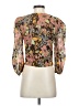 Michael Brandon 100% Cotton Floral Brown Gray Tank Top Size XXS (estimated) - photo 2