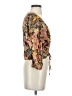 Michael Brandon 100% Cotton Floral Brown Gray Tank Top Size XXS (estimated) - photo 4