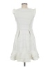 Maeve Stripes White Casual Dress Size 6 - photo 2