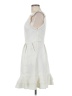 Maeve Stripes White Casual Dress Size 6 - photo 5