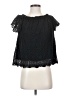 Mustard Seed Black Short Sleeve Blouse Size S - photo 1