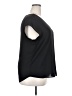 Halogen Black Short Sleeve Blouse Size XXL - photo 4