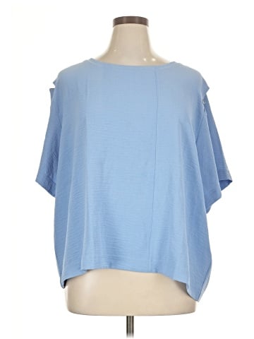 Attitudes by Renee Short Sleeve Blouse (view 1)