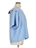 Attitudes by Renee 100% Polyester Blue Short Sleeve Blouse Size 1X - photo 4