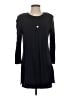 Casual Corner Solid Black Casual Dress Size S - photo 1