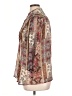 Haver 100% Polyester Paisley Brown 3/4 Sleeve Blouse Size XL - photo 5