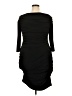 Muse Solid Black Cocktail Dress Size 18 - photo 2