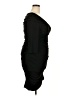 Muse Solid Black Cocktail Dress Size 18 - photo 4