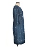 Talbots Stars Blue Casual Dress Size 8 - photo 4