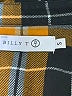 Billy T Plaid Orange Long Sleeve Button-Down Shirt Size S - photo 7