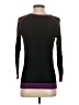 VERTIGO 100% Viscose Color Block Purple Pullover Sweater Size XS - photo 2